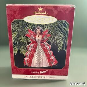Hallmark 1997 Holiday Barbie Keepsake Ornament Collectors Series No. 5 With Box